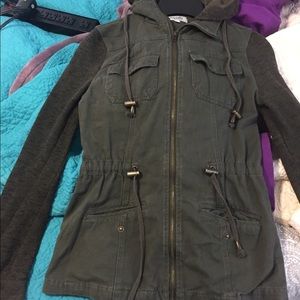 Charlotte Russe Green Jacket